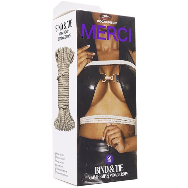 Верёвка для связывания и фиксации Bind Tie - 15,24 м. Верёвка для связывания и фиксации Bind Tie - 15,24 м.